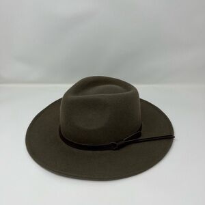 Classic Brown Fedora Hat